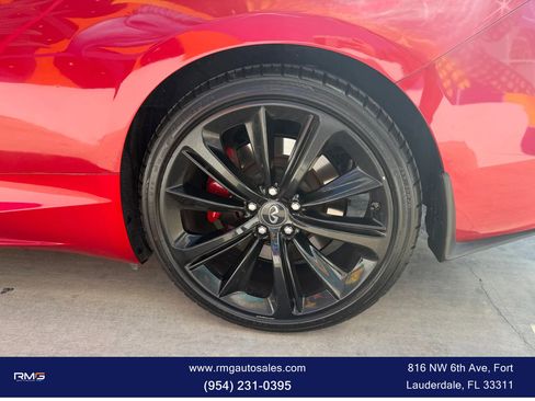 Used 2018 INFINITI Q60 Red Sport 400 w/ Pro Active Package image 10