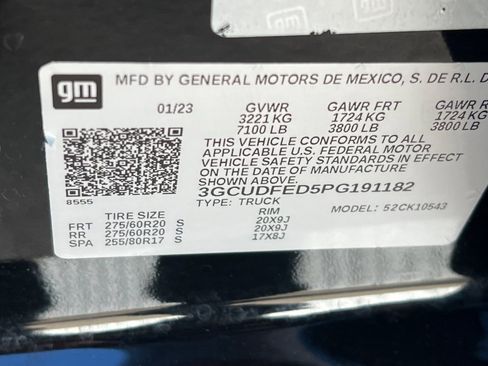 Certified 2023 Chevrolet Silverado 1500 LT Trail Boss w/ Protection Package image 25