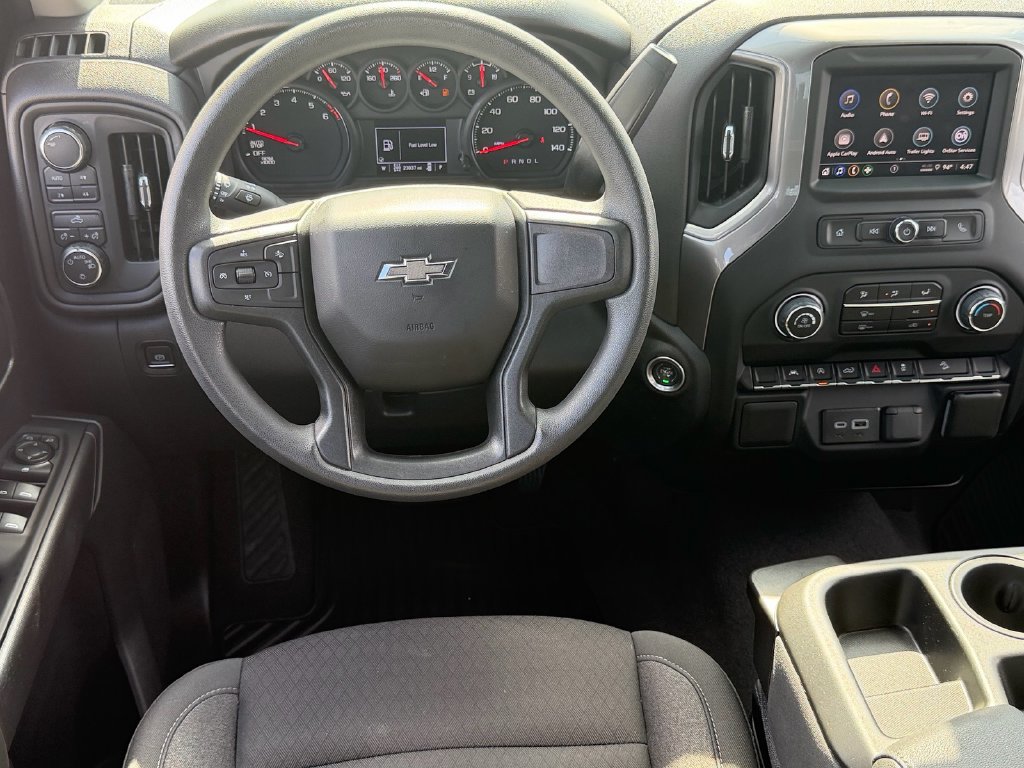Certified 2024 Chevrolet Silverado 1500 Custom Trail Boss w/ Turbomax Blackout Package AWD/4WD image 12