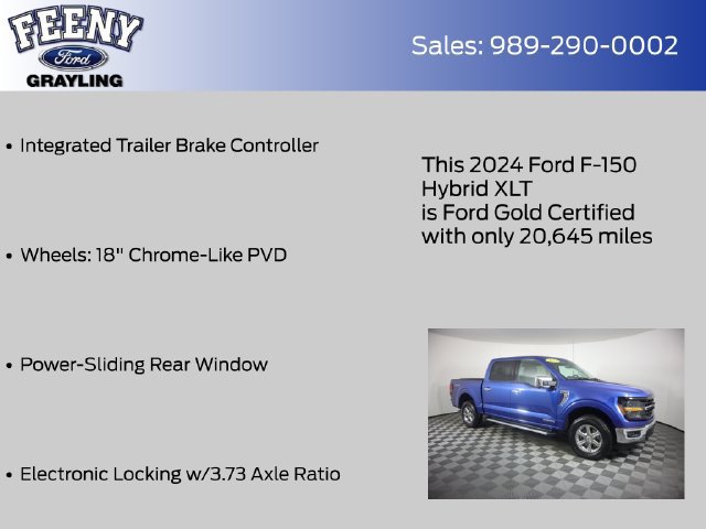 Certified 2024 Ford F150 XLT w/ Equipment Group 302A MID AWD/4WD image 28