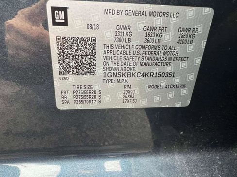 Used 2019 Chevrolet Tahoe LT w/ Luxury Package image 17