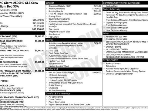 Used 2024 GMC Sierra 2500 SLE w/ SLE Value Package; image 20