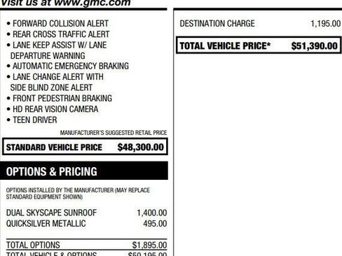 Used 2020 GMC Acadia Denali image 2