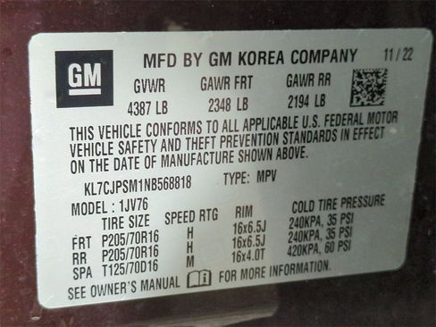 Used 2022 Chevrolet Trax LT w/ LT Convenience Package image 31