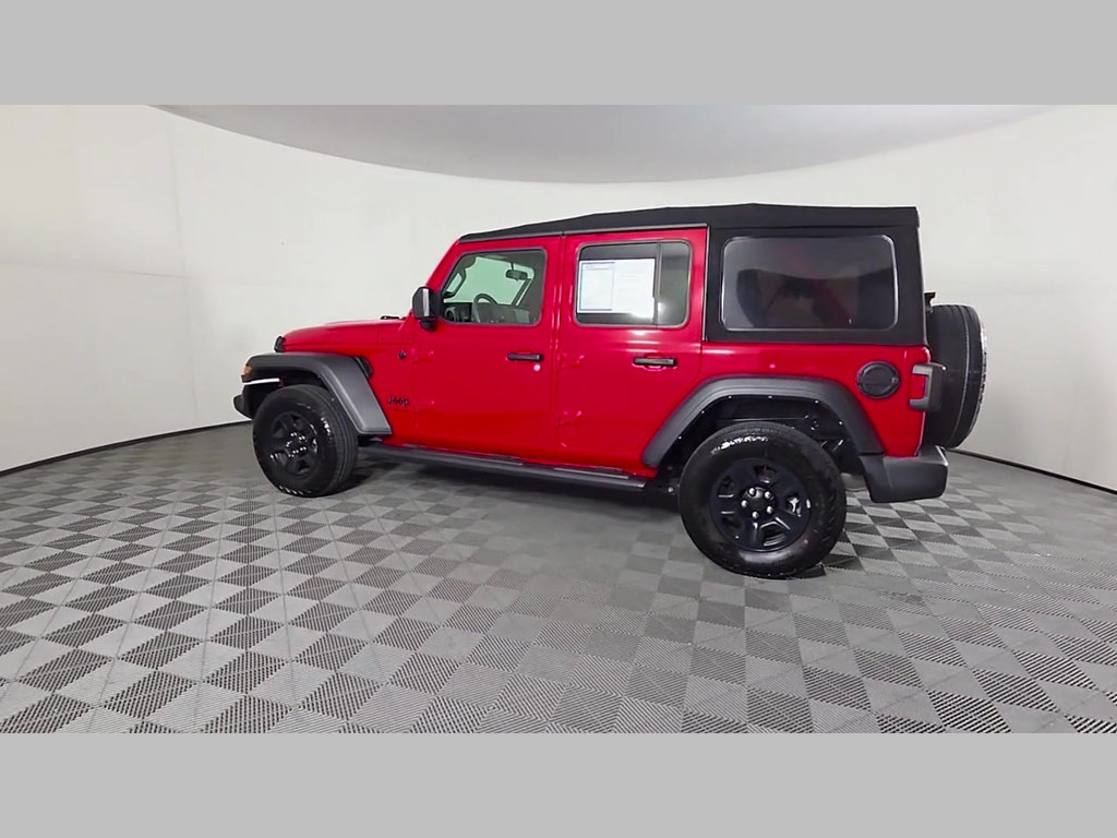 Used 2024 Jeep Wrangler Unlimited Sport AWD/4WD image 47
