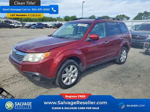 Used 2010 Subaru Forester 2.5X Premium image 1