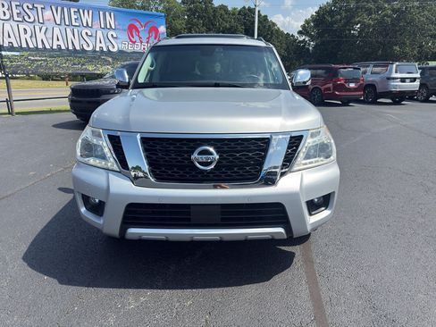 Used 2017 Nissan Armada Platinum w/ Captain Seat Package AWD/4WD image 2
