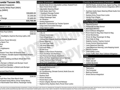 Certified 2026 Hyundai Tucson SEL FWD image 33