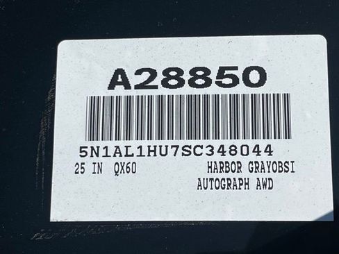 Certified 2025 INFINITI QX60 Autograph w/ Cargo Package AWD/4WD image 34