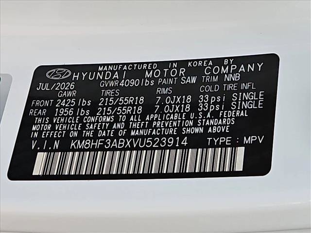 New 2027 Hyundai Kona SEL Sport FWD image 19