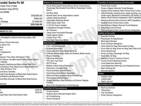 New 2026 Hyundai Santa Fe SE image 24