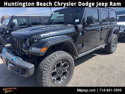 Used 2023 Jeep Wrangler Unlimited Rubicon 4xe w/ Steel Bumper Group AWD/4WD image 1