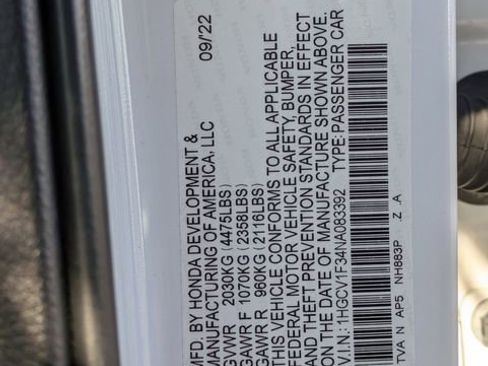 Used 2022 Honda Accord Sport image 36