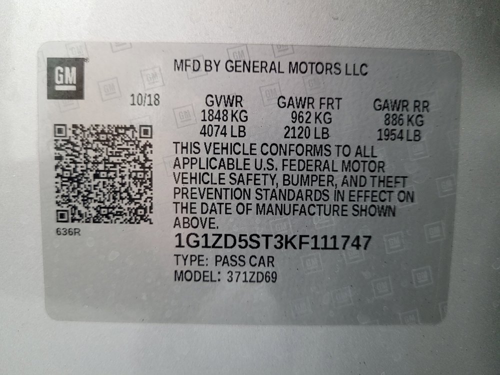 Used 2019 Chevrolet Malibu LT FWD image 33