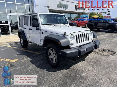 Used 2017 Jeep Wrangler Unlimited Sport w/ Quick Order Package 24S AWD/4WD image 1