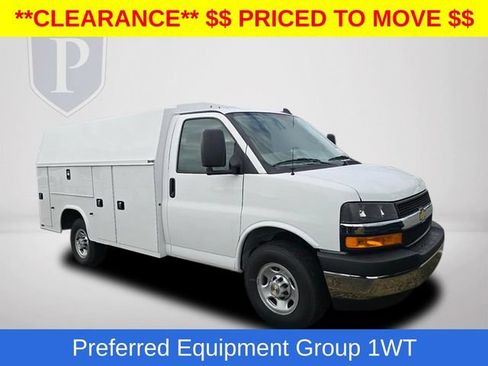 New 2025 Chevrolet Express 3500 w/ Power Convenience Package RWD image 2