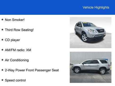 Used 2008 GMC Acadia SLE w/ Preferred Package FWD image 2