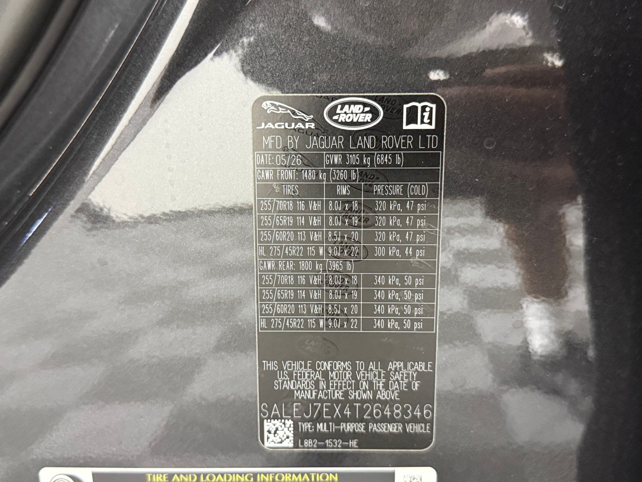 New 2026 Land Rover Defender 110 S AWD/4WD image 25