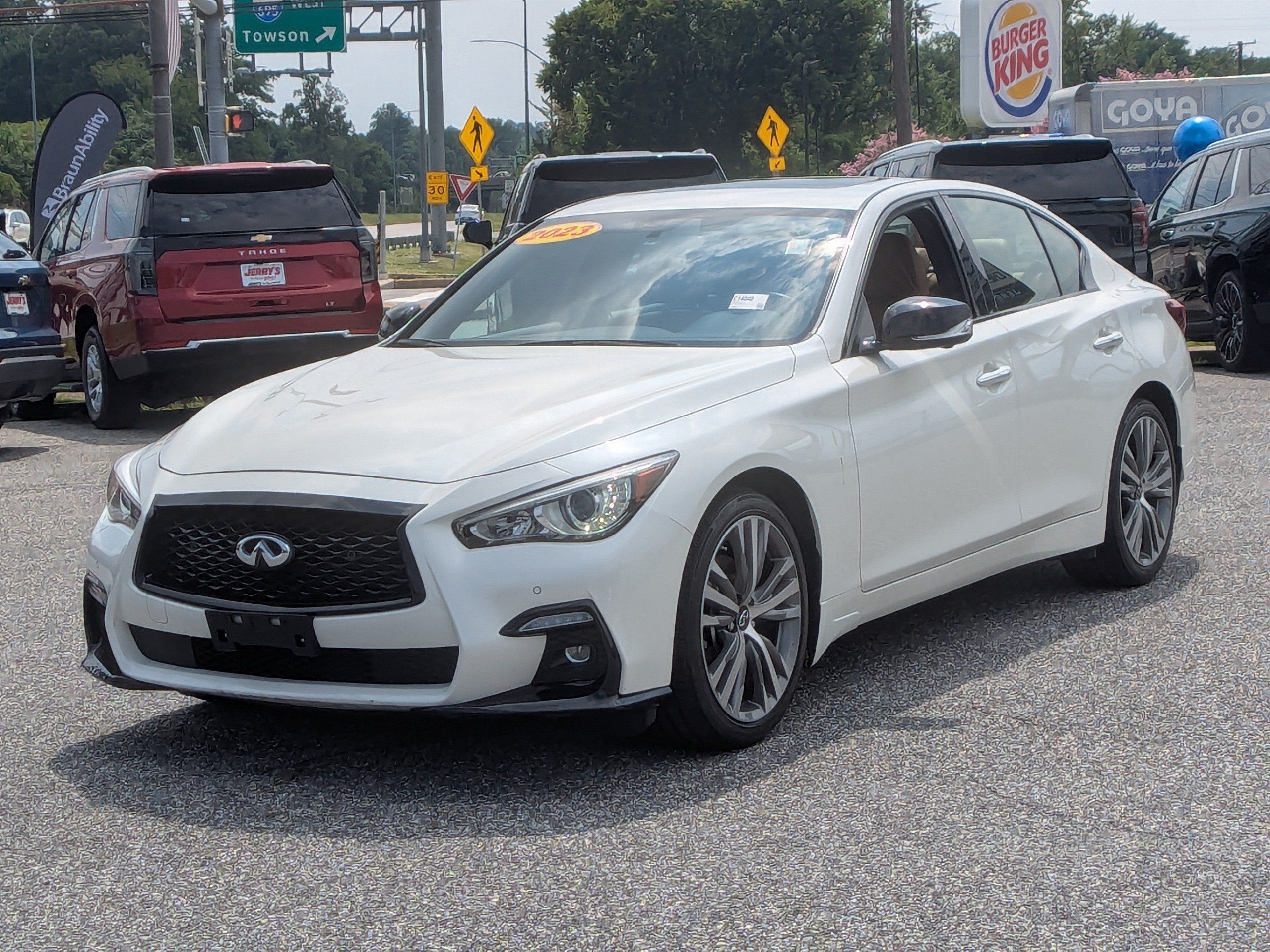 Used 2023 INFINITI Q50 Sensory AWD/4WD image 4