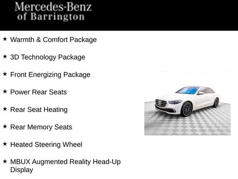 Certified 2023 Mercedes-Benz S 580 4MATIC Sedan image 7