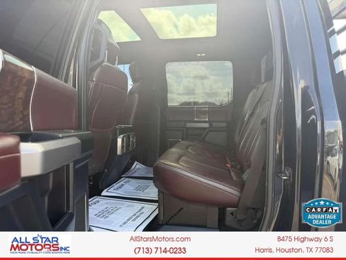 Used 2017 Ford F450 Platinum w/ Platinum Ultimate Package AWD/4WD image 13