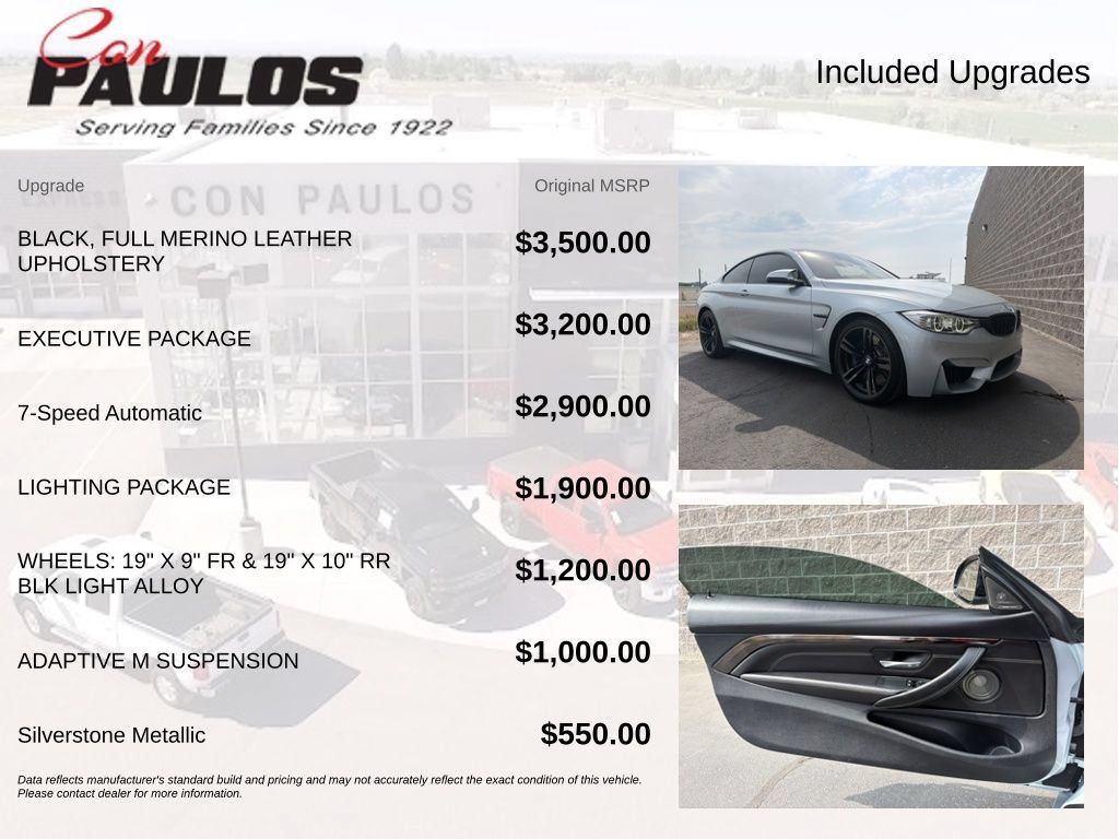 Used 2016 BMW M4 Coupe RWD image 4