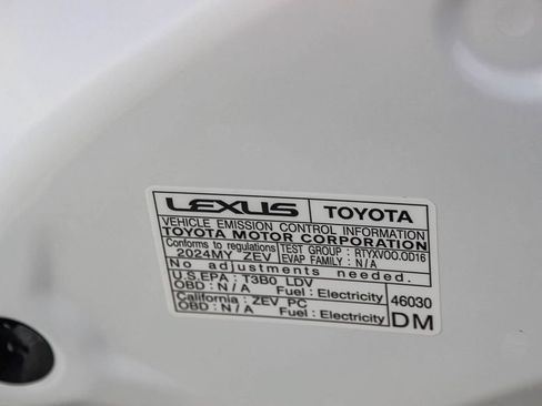 Certified 2024 Lexus RZ 300e Premium FWD image 27