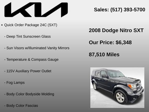 Used 2008 Dodge Nitro SXT AWD/4WD image 5