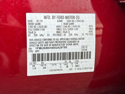 Certified 2025 Ford Explorer ST-Line image 30