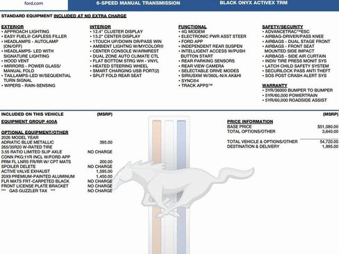 New 2026 Ford Mustang GT Premium image 2