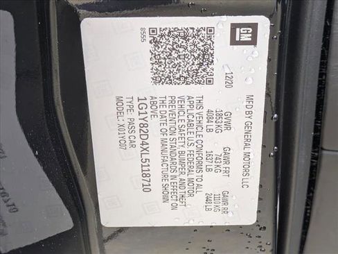 Used 2020 Chevrolet Corvette Stingray Premium Cpe w/ 3LT Preferred Equipment Group image 22