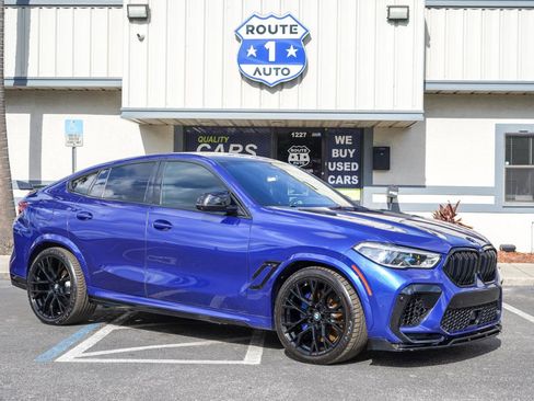 Used 2020 BMW X6 M Competition w/ Executive Package AWD/4WD image 3