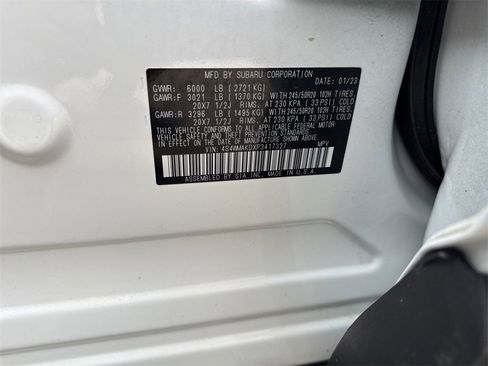 Certified 2023 Subaru Ascent Onyx Edition Limited image 41