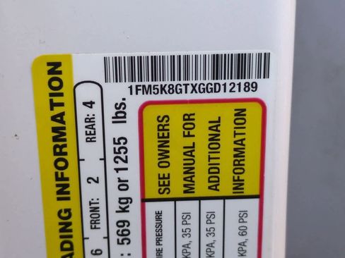 Used 2016 Ford Explorer Sport w/ Equipment Group 401A image 36