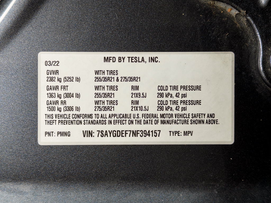 Used 2022 Tesla Model Y Performance AWD/4WD image 27