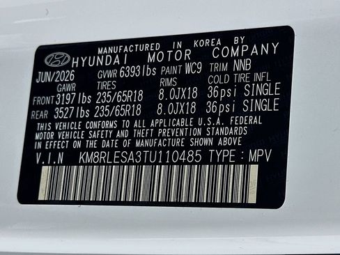 New 2026 Hyundai Palisade SEL AWD/4WD image 24