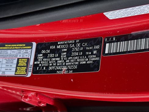 Used 2024 Kia Forte LXS image 12