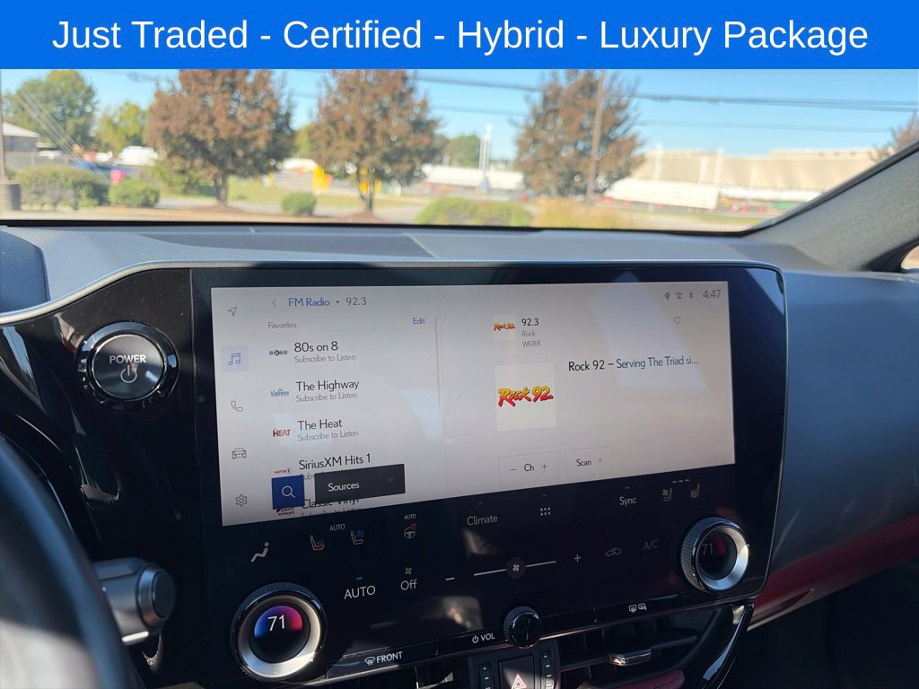 Used 2025 Lexus NX 350h AWD w/ Rear Seat Package image 9
