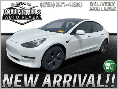 Used 2022 Tesla Model 3 Long Range AWD/4WD image 1