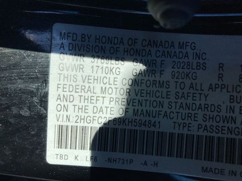 Used 2019 Honda Civic LX image 40