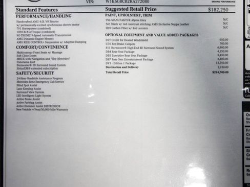 Used 2024 Mercedes-Benz S 63 AMG S image 78