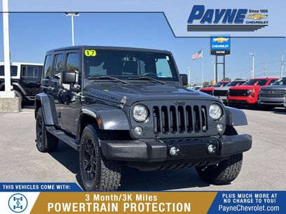 Used 2017 Jeep Wrangler Unlimited Sahara