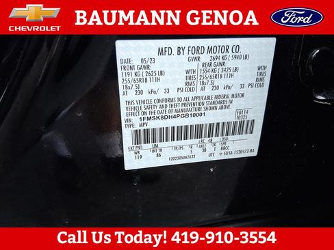 Used 2023 Ford Explorer XLT AWD/4WD image 27