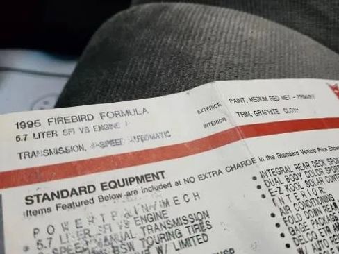 Used 1995 Pontiac Firebird Formula image 37