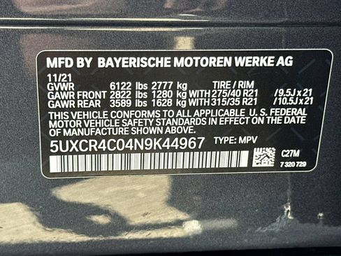 Used 2022 BMW X5 sDrive40i w/ Parking Assistance Package RWD image 30