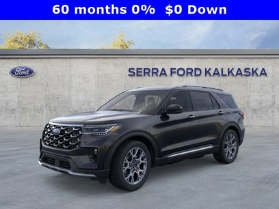 New 2025 Ford Explorer Platinum w/ Ultimate Package