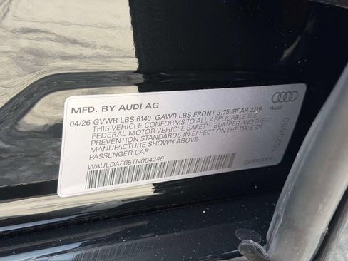 New 2026 Audi A8 L 3.0T AWD/4WD image 12