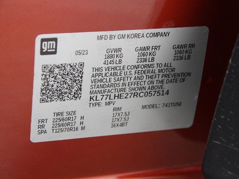 Certified 2024 Chevrolet Trax LT w/ LT Convenience Package image 21