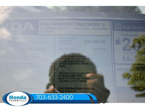 New 2026 Honda Passport TrailSport image 38