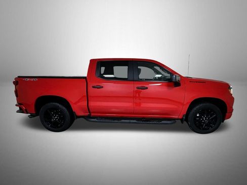 Certified 2024 Chevrolet Silverado 1500 Custom w/ Turbomax Blackout Package AWD/4WD image 5